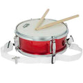 Caja Infantil DB Percussion 10x4 4 Div Abedul Bordonera Rojo Ref. db0100