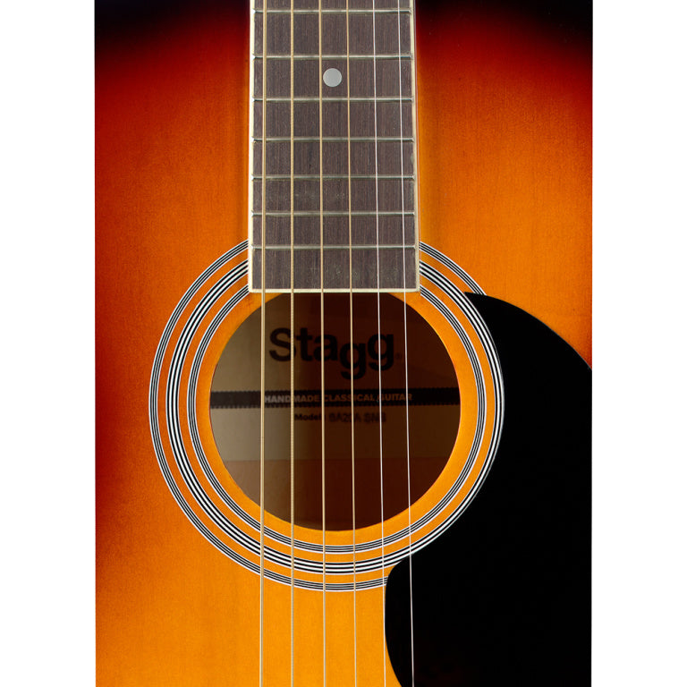 Guitarra Acustica Stagg Auditorium Sunburst - vista 3