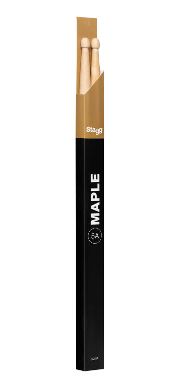 Baquetas Stagg 5A Arce Punta Madera