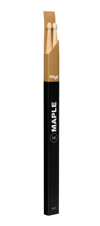 Baquetas Stagg 5B Arce Punta Madera