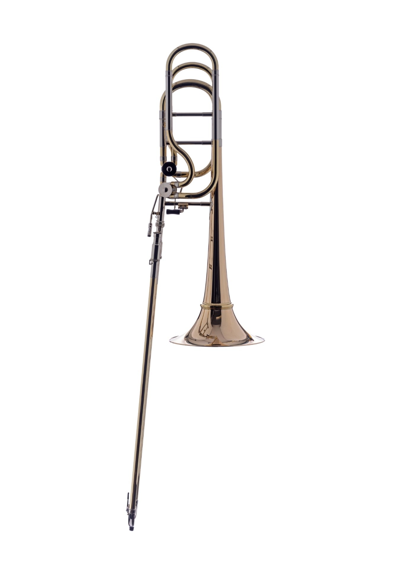Trombon Bajo Sib/Fa/Solb/Re Schagerl Salzburg Goldbrass Campana Desmontable