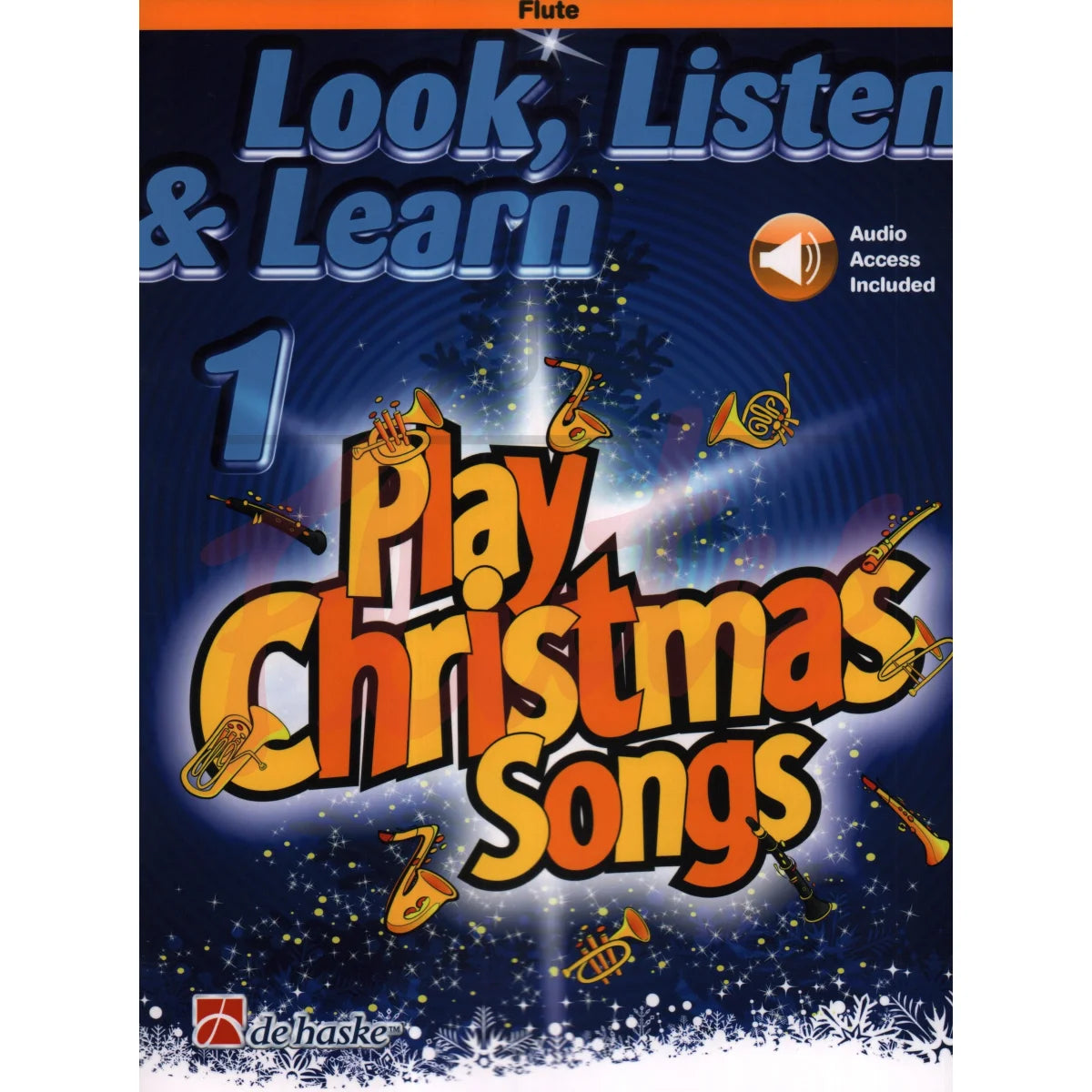 Escuchar, Leer, Tocar Flauta Travesera - Play Christmas Songs Audio Online - De Haske