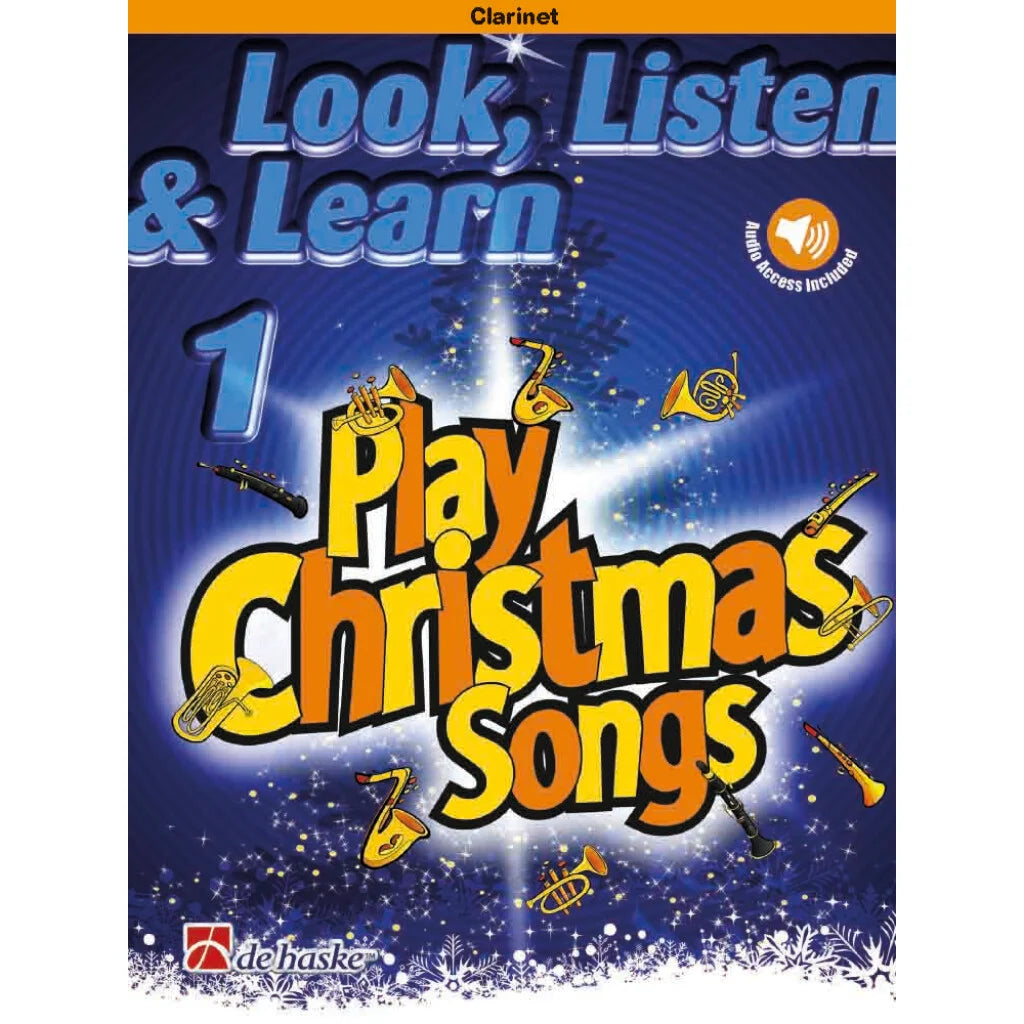 Escuchar, Leer, Tocar Clarinete - Play Christmas Songs Audio Online - De Haske