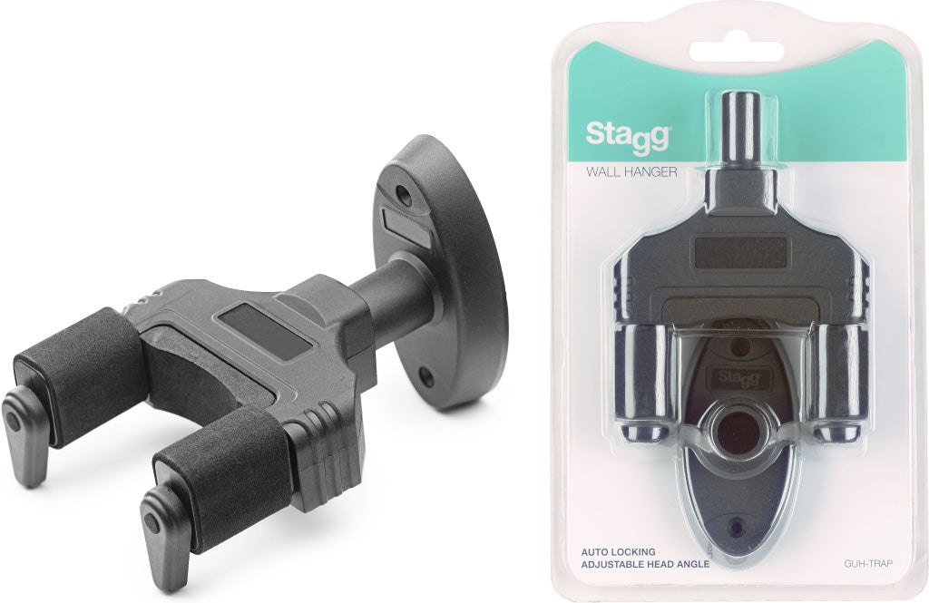 Soporte Guitarra Pared Stagg Cierre Automatico GUH-TRAP_01