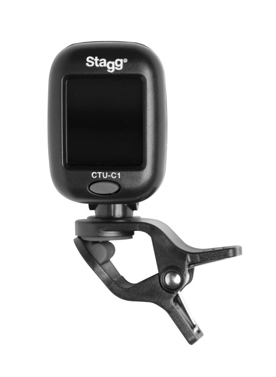 Afinador Pinza Stagg Cromatico Negro CTU-C1_01