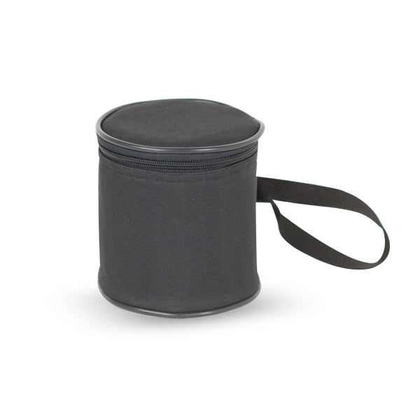 Funda Tamboril Sardana 12X11 + PortaBaquetas 4mm Ortola Negro