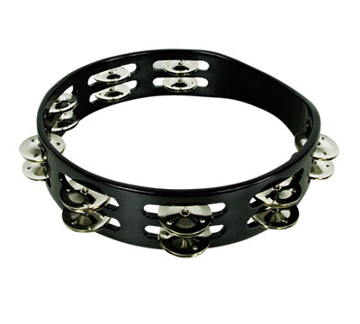 Pandereta Doble 25 Cm S/Parche Negro STF Classic Ref. STF5045