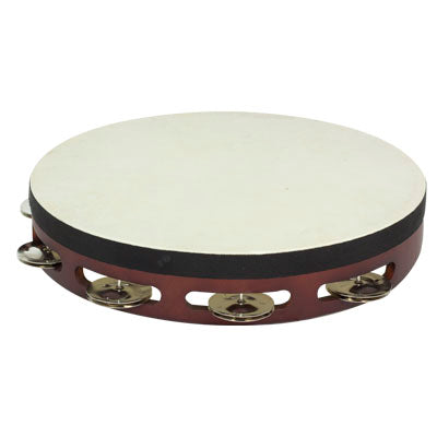Pandereta Sencilla 25 Cm C/Parche Nogal STF Classic Ref. STF5060