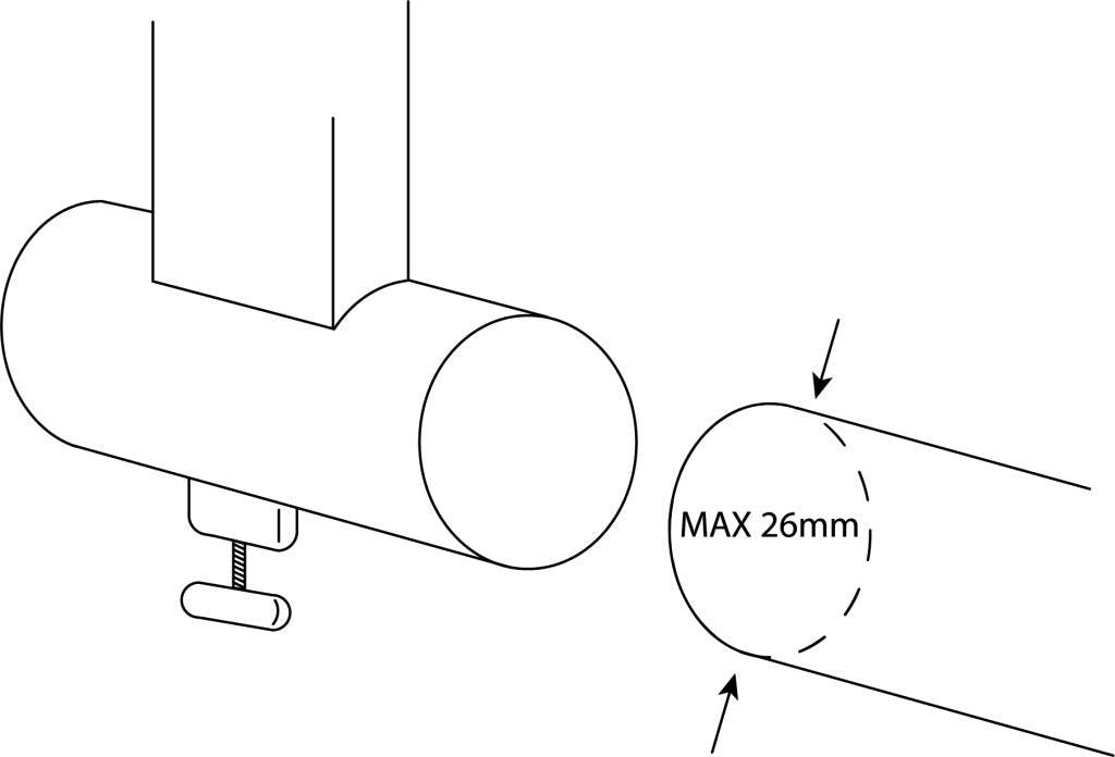 Extension Soporte Teclado Stagg Segundo Piso KXS-AE_03