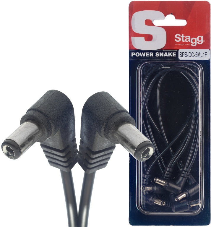 Cable Alimentacion Stagg DC SPS-DC-5ML1F