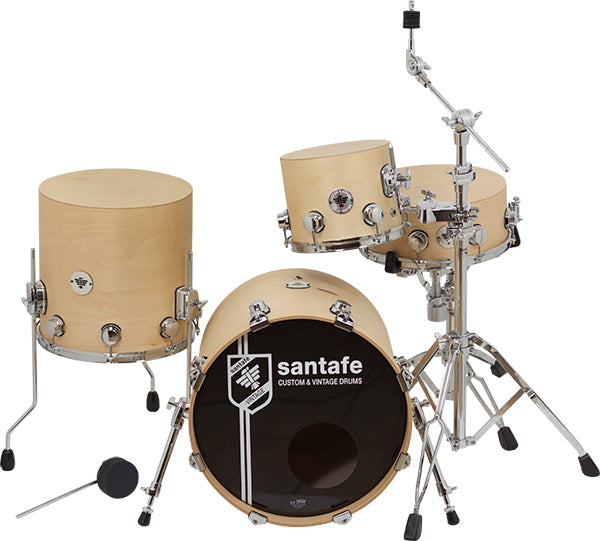 Set Bateria Santafe 14x5.5" Top Wood Natural CL0090