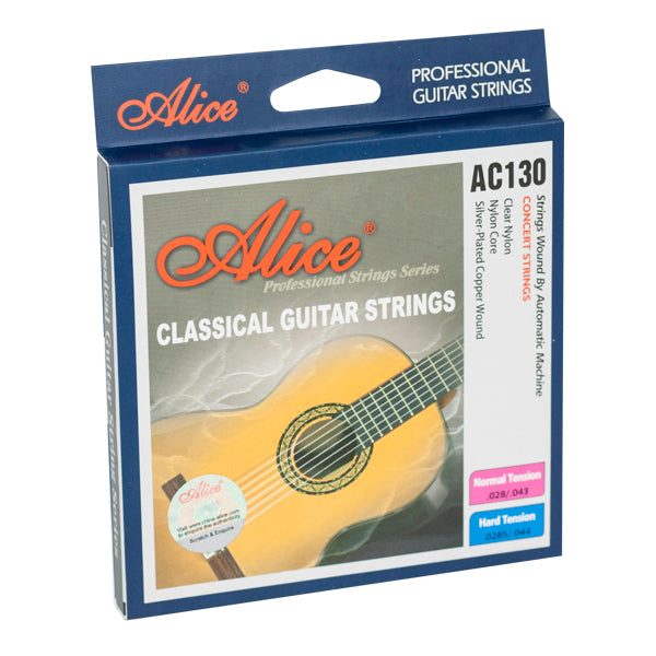 Juego Cuerdas Alice Guitarra Clasica AC130N