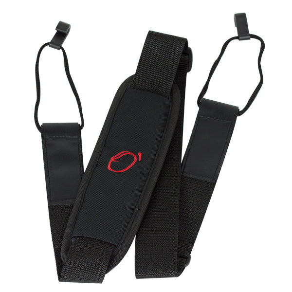 Bandolera Guitarra Dos Enganches N. 2 Acolchada Ortola Negro
