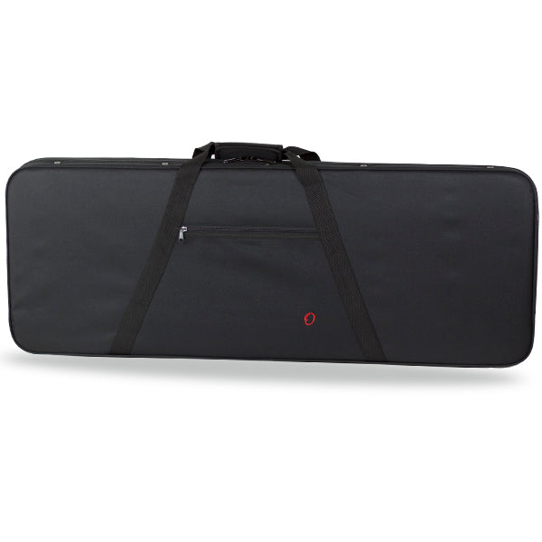 Estuche Guitarra Electrica Styrofoam Rectangular Ortola Ref. RB625 sin Logo Negro