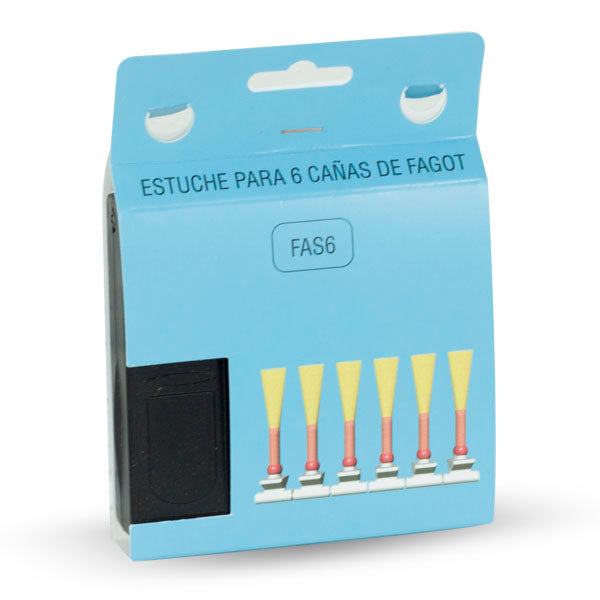 Estuche 6 Cañas Fagot Fas6 Ortola Negro