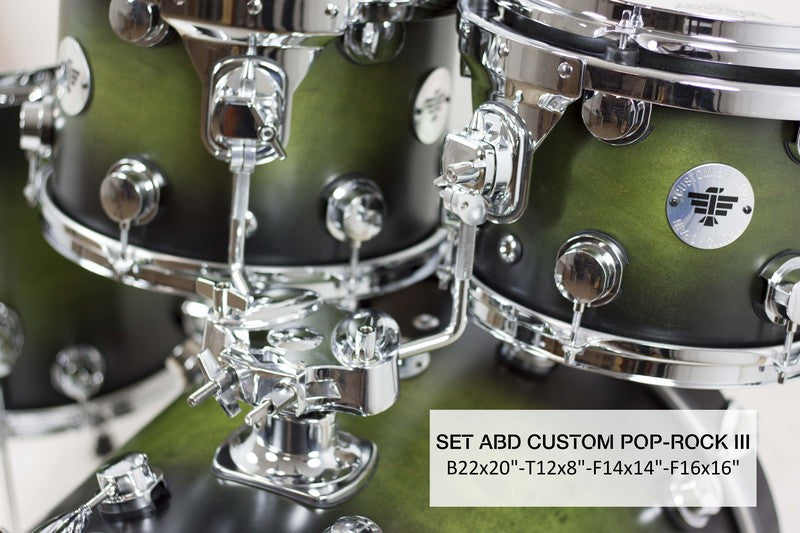 Set Bateria Santafe 22x18/12x8/14x14/16x16"