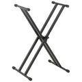 Soporte Teclado Doble/Double Keyboard Stand ST001 Ortola Negro