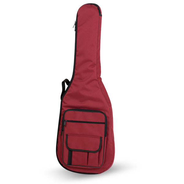 Funda Guitarra Electrica 10mm PE Ortola Ref. 32B-E Rojo