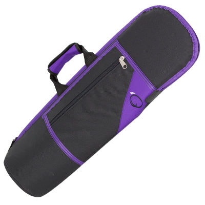 Funda Trompeta 25mm Mochila Ortola Ref. 101 Negro Vivo Morado