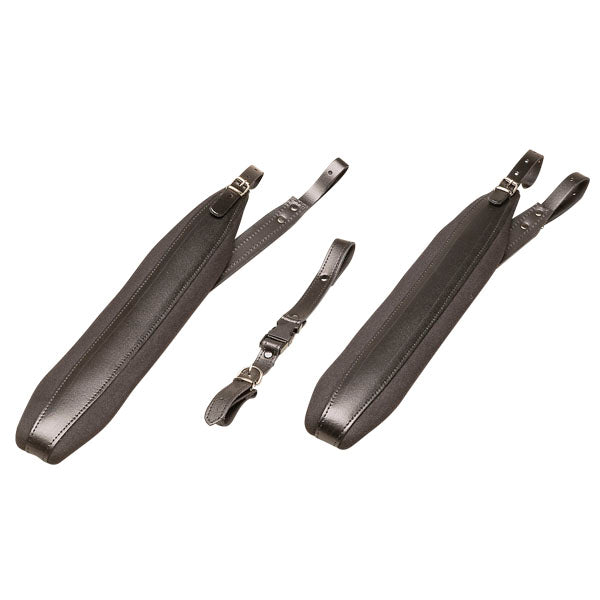 Correa Acordeon Acolchada Par + Correa Seguridad Ortola Negro