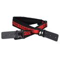 Correa Guitarra N. 34 Acolchado Guitar Strap Ortola Rojo