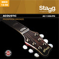 Juego Cuerdas Guitarra Acustica Stagg Bronce Fosforado 13-56 AC-1356-PH_01