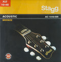 Juego Cuerdas Stagg Acustica Bronze 10-48