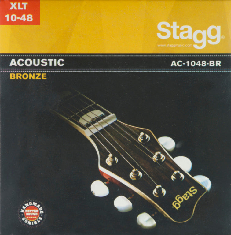 Juego Cuerdas Stagg Acustica Bronze 10-48