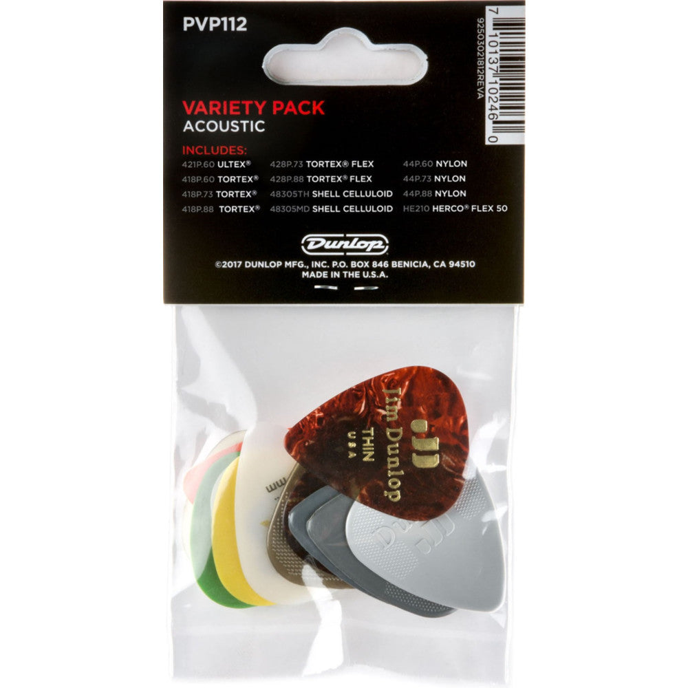 Bolsa 12 Puas Dunlop PVP-112 Variety Acoustic - vista 2