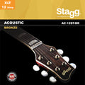 Juego Cuerdas Guitarra Acustica 12 Cuerdas Stagg Bronce 10-47 AC-12ST-BR_01
