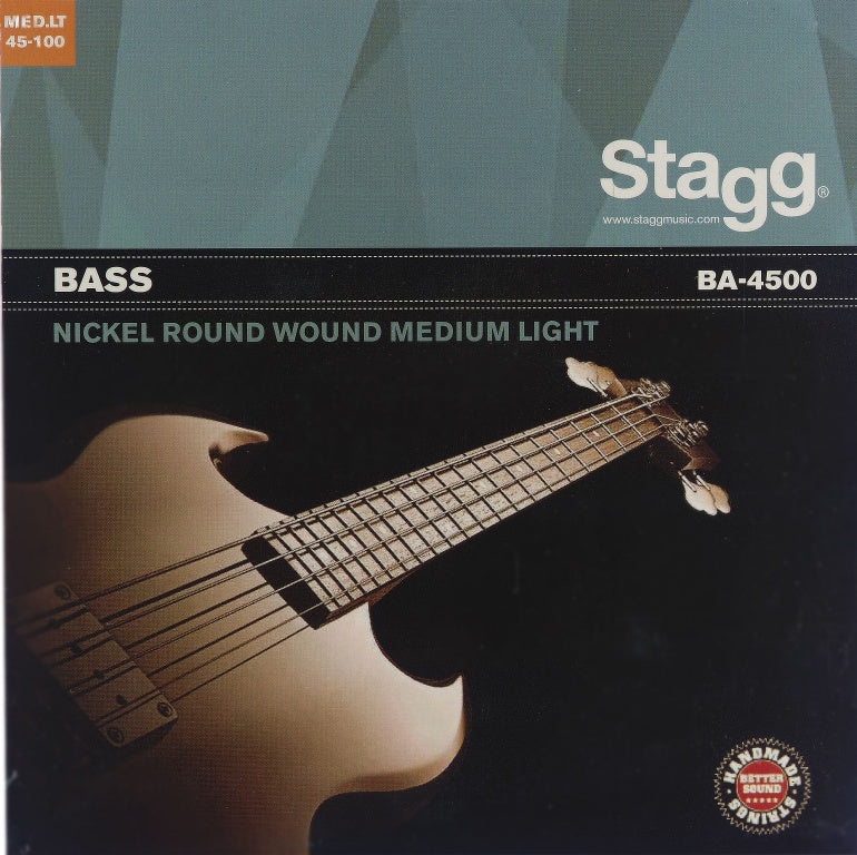 Juego Cuerdas Bajo Electrico Stagg Niquel 45-100 BA-4500_01