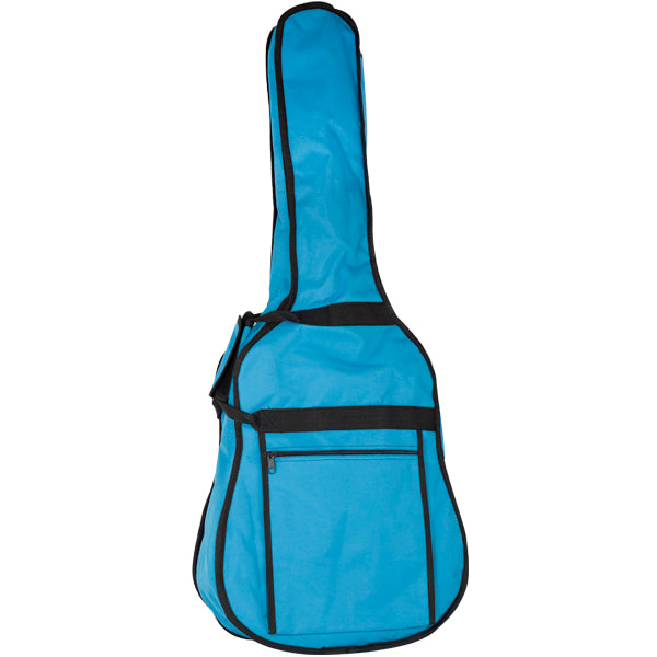 Funda Guitarra Clasica 5mm Ortola Ref. 23 Mochila sin Logo Turquesa