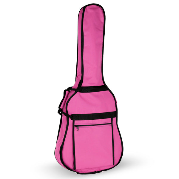 Funda Guitarra Clasica 5mm Ortola Ref. 23 Mochila sin Logo Fucsia