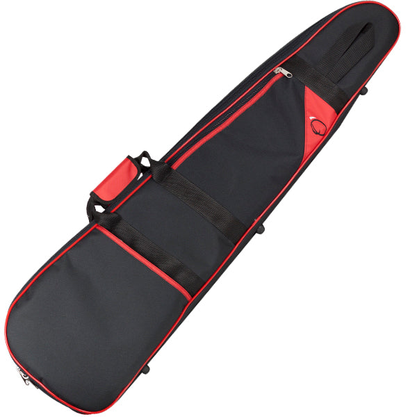 Funda Gaita Montada 25mm Ortola Ref. 291 Mochila Negro Vivo Rojo