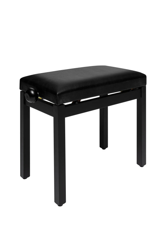 Banqueta Piano Stagg Negro Mate Tapa Vinilo Negro PB36 BKM SBK_01