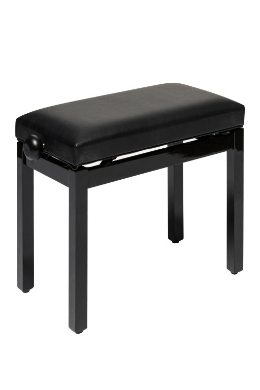 Banqueta Piano Stagg Negro Brillo Tapa Vinilo Negro PB36 BKP SBK_01