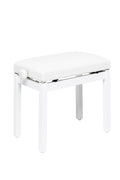 Banqueta Piano Stagg Blanco Mate Tapa Vinilo Blanco PB36 WHM SWH_01