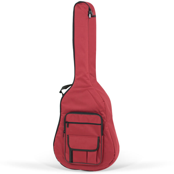 Funda Guitarra Cadete 3/4 Ortola Ref. 32-B Mochila Rojo