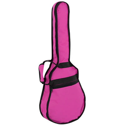 Funda Guitarra Cadete 3/4 Ortola Ref. 20-B Mochila sin Logo Fucsia