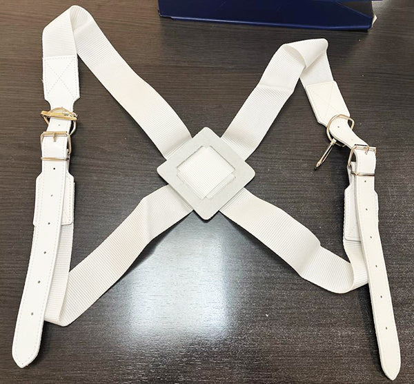 Bandolera Bombo Arnes Ortola Ref. 720 Blanco