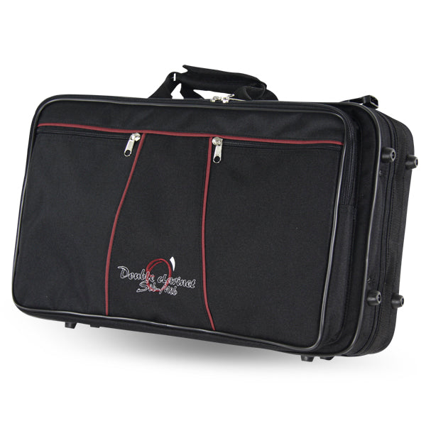 Estuches Dos Clarinetes Sib+Mib Ortola Ref. 179 Negro