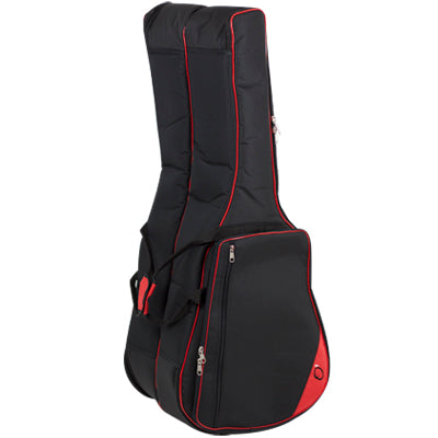 Funda Dos Guitarras Clasicas Ortola Ref. 3011 LB Negro Vivo Rojo