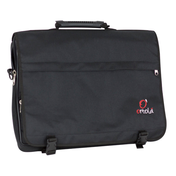 Funda Flauta Travesera + Piccolo + Cartera Partituras Ortola Negro