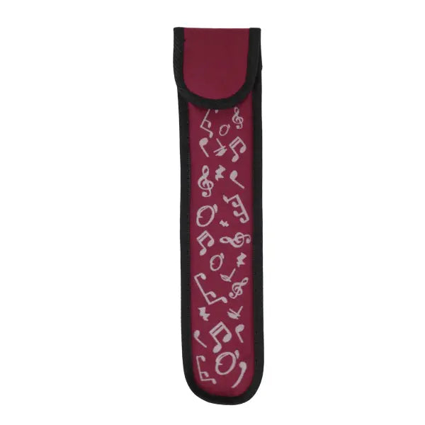 Funda Flauta Ortola Ref. 80Cn sin Plastico Rojo