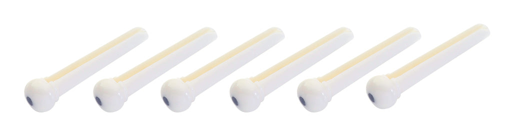 Juego Pins Stagg Guitarra Acustica Blanco
