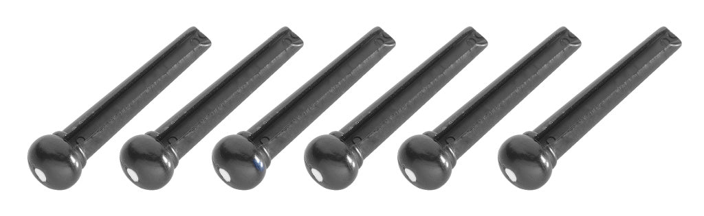 Juego Pins Stagg Guitarra Acustica Negro