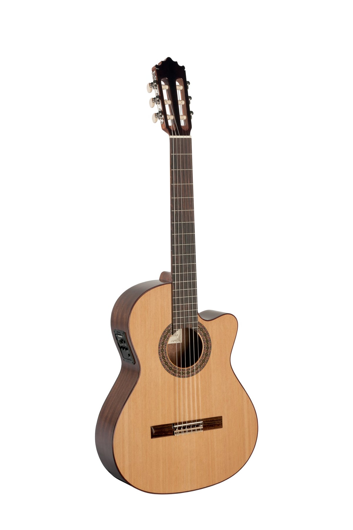 Guitarra Clasica Electrificada Cutaway Paco Castillo 222CE_01
