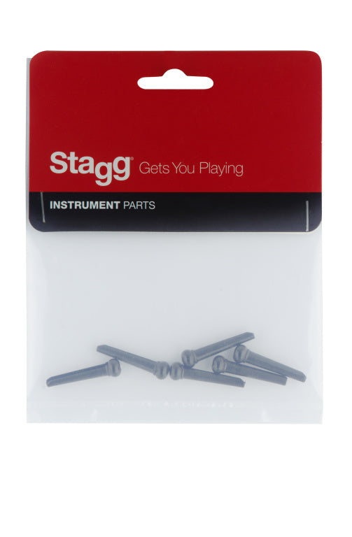Pins Stagg Negro - detalle
