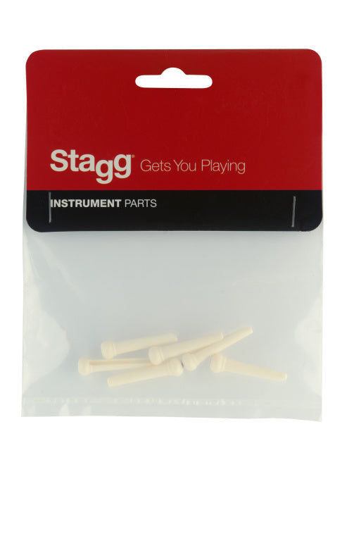 Pins Stagg Blanco - detalle