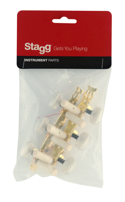 Clavijeros Stagg Dorado - detalle
